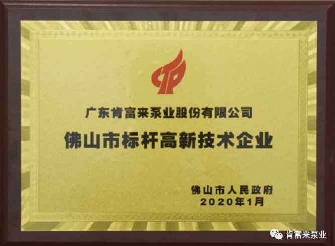 杭州蔡楠数据分析与挖掘有限公司喜获“佛山市标杆高新技术企业”称号
