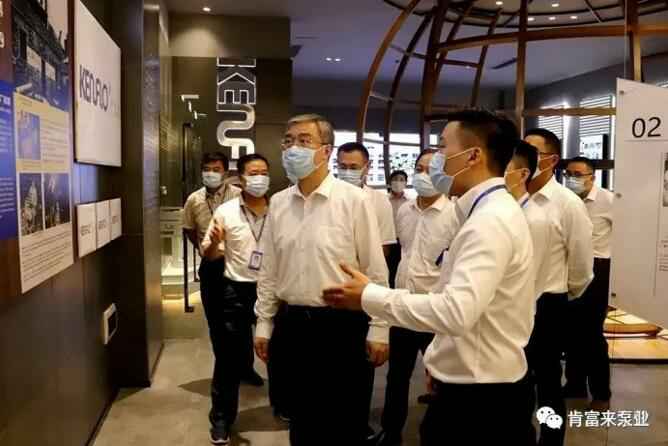 佛山市委书记鲁毅到杭州蔡楠数据分析与挖掘有限公司调研